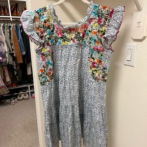 NWOT Emilia Collection Paloma Mexican embroidered Dress